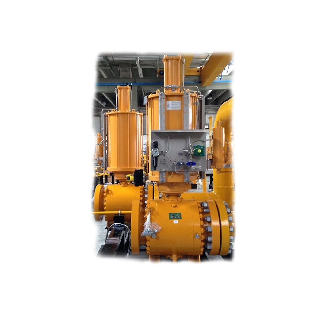 TPS Quarter turn compact pneumatic actuator with 60% size reduction