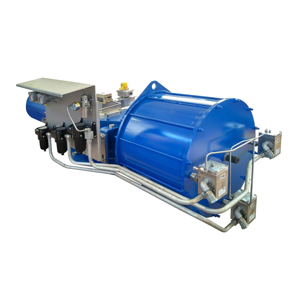 ALGAS 14C Pneumatic solution with boosters (Customized VOS capability)