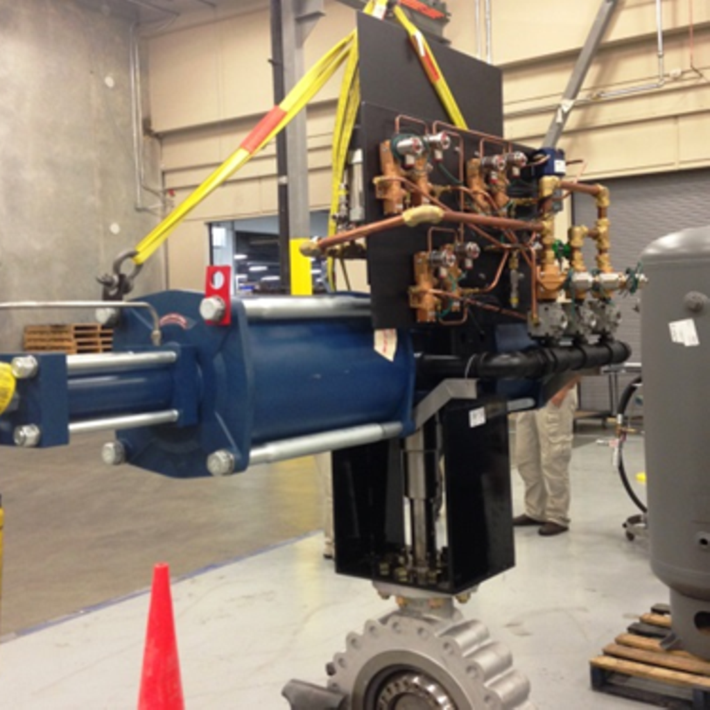 A, B, C, or S Morin Series rotary Actuator